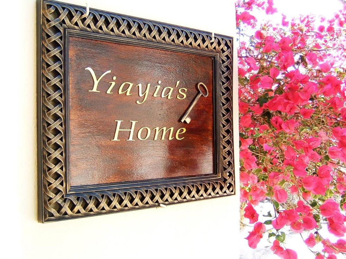 Yiayia'S Home Chalki Town Eksteriør bilde